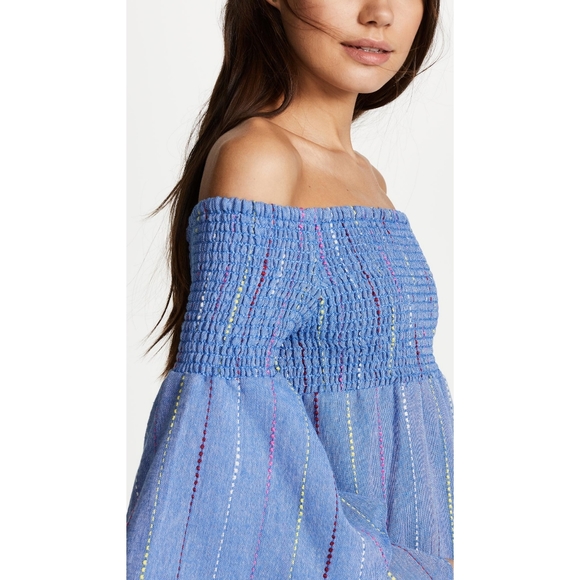 Red Carter Carley Off-the-shouder Mini Dress - Picture 2 of 9